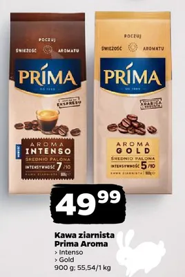 Kawa ziarnista Aroma Prima promocja w Netto