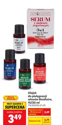 Olejek do pielęgnacji włosów promocja w Biedronka