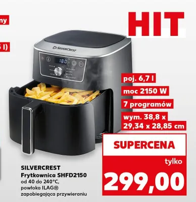 Frytkownica Silvercrest SHFD2150 promocja w Kaufland
