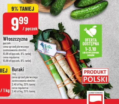 Włoszczyzna promocja w POLOmarket