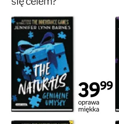 Książka The Naturals Genialne umysły Jennifer Lynn Barnes oprawa miękka promocja w Empik