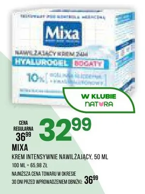 Krem intensywnie nawilżający promocja w Drogerie Natura