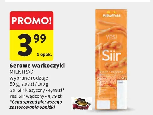 Serowe warkoczyki wybrane rodzaje promocja w Intermarche