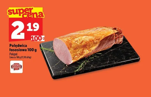 Polędwica łososiowa Pekpol promocja w TOPAZ