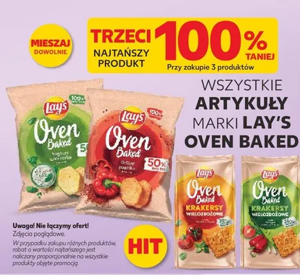 Chipsy krakersy różne rodzaje promocja w Kaufland