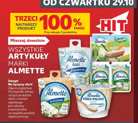 Serek twarogowy z ziołami Almette promocja w Kaufland