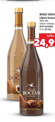 Likier kremowy Biały Bocian Caffe promocja w Kaufland