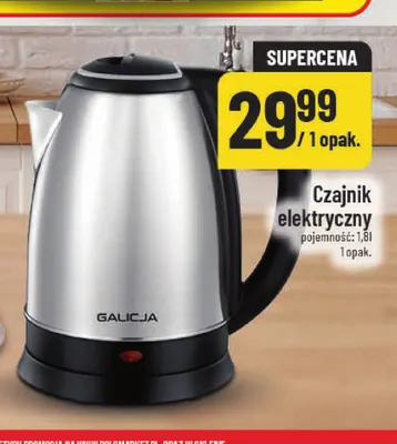 Czajnik elektryczny 1,8 l Galicja promocja w POLOmarket