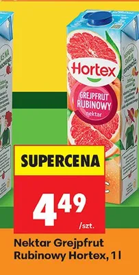 Nektar grejpfrutowy rubinowy promocja w Biedronka