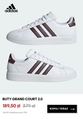 Buty sportowe Adidas Grand Court 2,0 promocja w Adidas