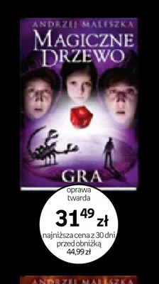 Książka Magiczne Drzewo Gra oprawa twarda Andrzej Maleszka promocja w Empik