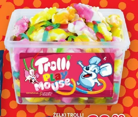 Żelki Trolli Playmouse promocja w Selgros