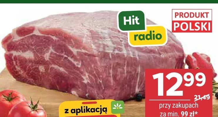 Karkówka wieprzowa polska promocja w Stokrotka