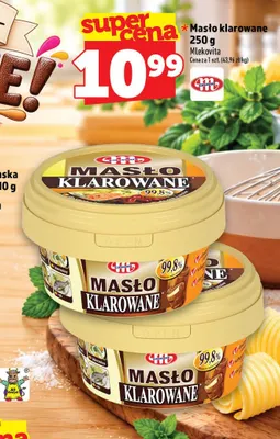 Masło klarowane Mlekovita promocja w TOPAZ