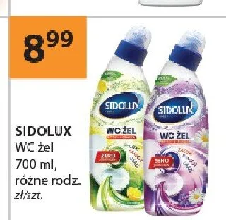 WC żel Sidolux 700ml promocja w Drogerie Laboo