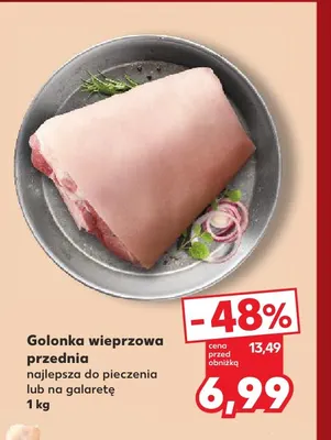 Golonka wieprzowa przednia promocja w Kaufland