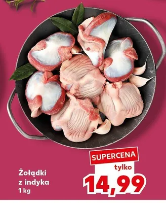 Żołądki z indyka promocja w Kaufland