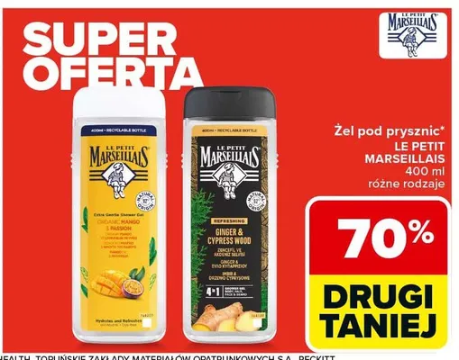Żel pod prysznic Organic Mango & Passion promocja w Carrefour Market