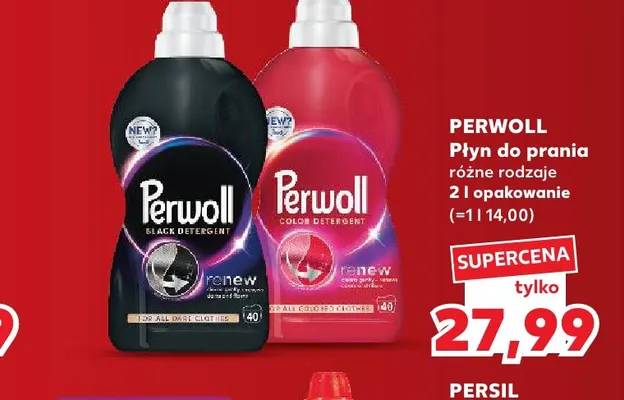 Płyn do prania Perwoll promocja w Kaufland