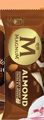 Lody na patyku Magnum Almond promocja w Biedronka