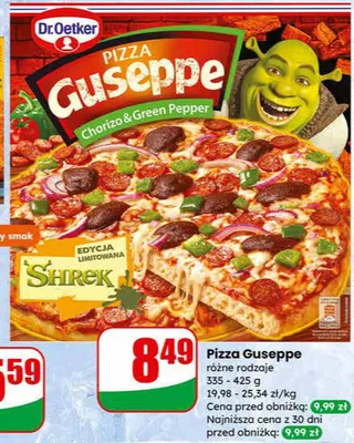 Pizza różne rodzaje promocja w Dino