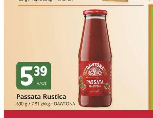 Passata Rustica Dawtona promocja w Marketvita