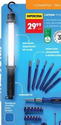 Lampa inspekcyjna Niteo promocja w Biedronka
