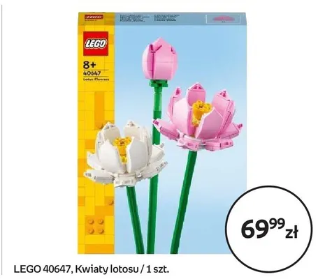 Klocki LEGO 40647 Kwiaty lotosu promocja w Empik