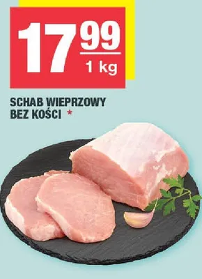 Schab wieprzowy bez kości promocja w SPAR