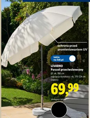 Parasol przeciwsłoneczny LIVARNO Ø: ok. 180cm promocja w Lidl
