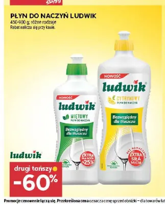 Płyn do naczyń cytrynowy Ludwik promocja w Stokrotka