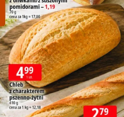 Chleb z charakterem pszenno-żytni promocja w Leclerc