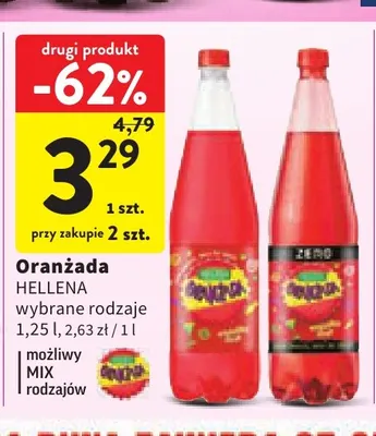 Oranżada Hellena promocja w Intermarche