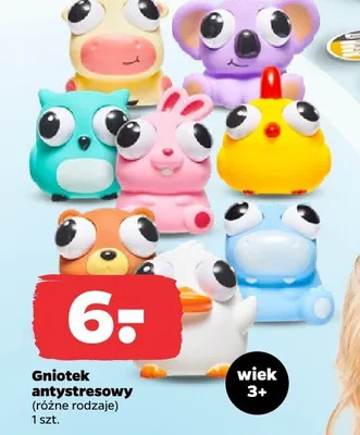 Gniotek antystresowy promocja w Netto