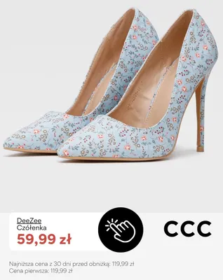 Czółenka DeeZee promocja w CCC