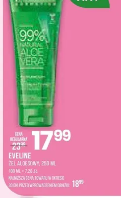 Żel aloesowy Eveline promocja w Drogerie Natura