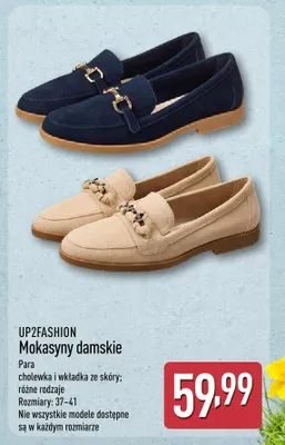 Mokasyny damskie promocja w Aldi