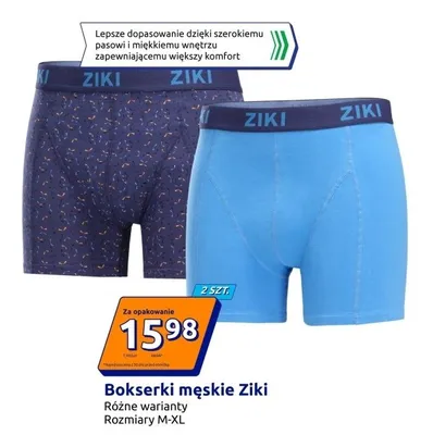 Bokserki męskie 2-pak promocja w Action