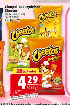Chrupki kukurydziane Cheetos Cheese promocja w Prim Market