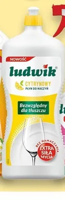 Płyn do naczyń cytrynowy LUDWIK promocja w Kaufland