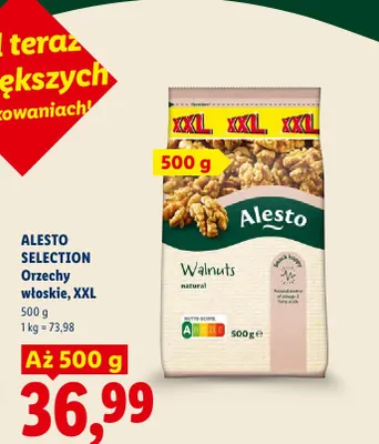 Orzechy włoskie Alesto Selection XXL promocja w Lidl
