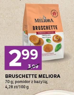 Bruschette pomidor z bazylią promocja w Stokrotka