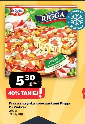 Pizza z szynką i pieczarkami O la la! promocja w Netto