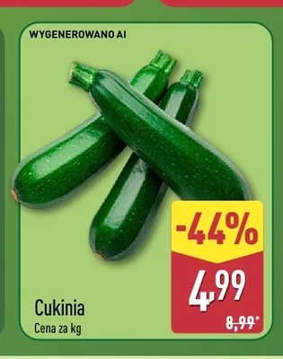 Cukinia promocja w Aldi