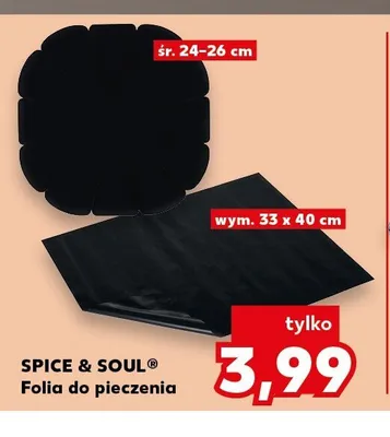 Folia do pieczenia SPICE & SOUL promocja w Kaufland
