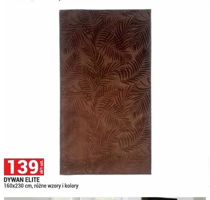 Dywan Elite 160x230 cm promocja w Merkury Market