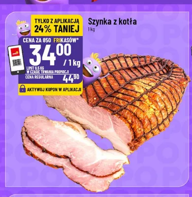 Szynka z kotła promocja w POLOmarket