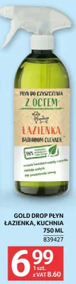 Płyn Łazienka do czyszczenia z octem, kuchnia promocja w Selgros