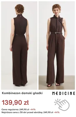 Kombinezon damski gładki Medicine promocja w Medicine