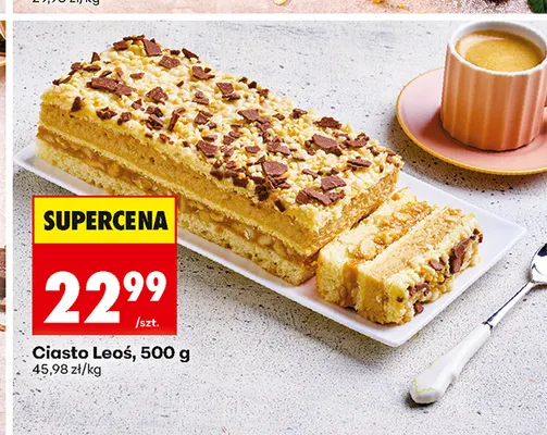 Ciasto Leoś promocja w Biedronka